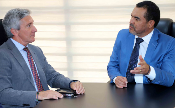 Governador Wanderlei Barbosa recebe embaixador de Portugal e reforça cooperação institucional com foco em turismo, comércio e intercâmbio 