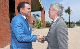 Governador Wanderlei Barbosa recebe embaixador de Portugal e reforça cooperação institucional com foco em turismo, comércio e intercâmbio
