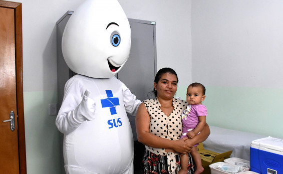 Coordenada pelo Governo do Tocantins, Dia D da Vacinação contra o Sarampo no Tocantins tem adesão de 136 municípios