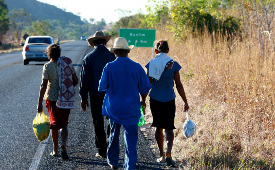 Romeiros do Senhor do Bonfim; uma das tradições mais marcantes é a romaria a pé - Manoel Júnior/Governo do Tocantins