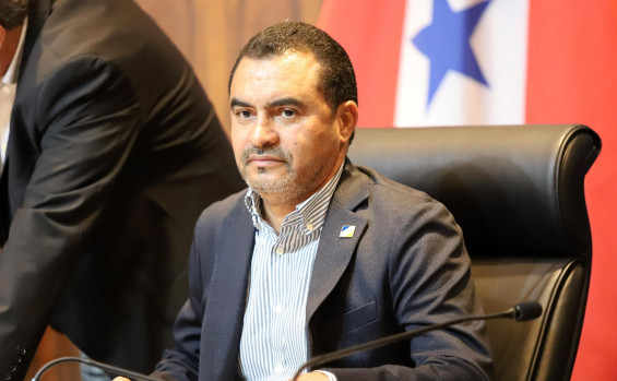Governador Wanderlei Barbosa destacou a importância da conferência para fortalecer a agenda ambiental e o protagonismo dos estados amazônicos - Esequias Araújo/Governo do Tocantins