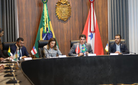 Governador Wanderlei Barbosa reafirma compromisso com a preservação da Amazônia, durante reunião em Belém sobre a COP30
