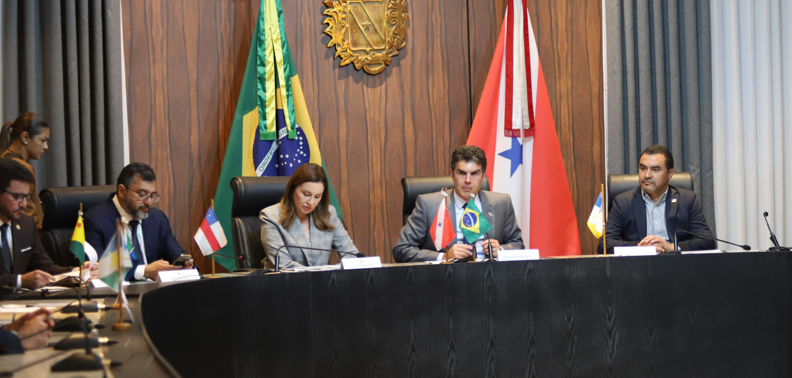 Governador Wanderlei Barbosa participou, nesta terça-feira, 12, em Belém/PA, da 1ª Reunião Ordinária da Assembleia Geral dos Governadores da Amazônia Legal de 2025