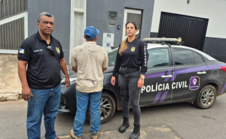 Durante Operação Shamar, Polícia Civil cumpre mandado em Nova Olinda e prende homem por posse irregular de arma de fogo