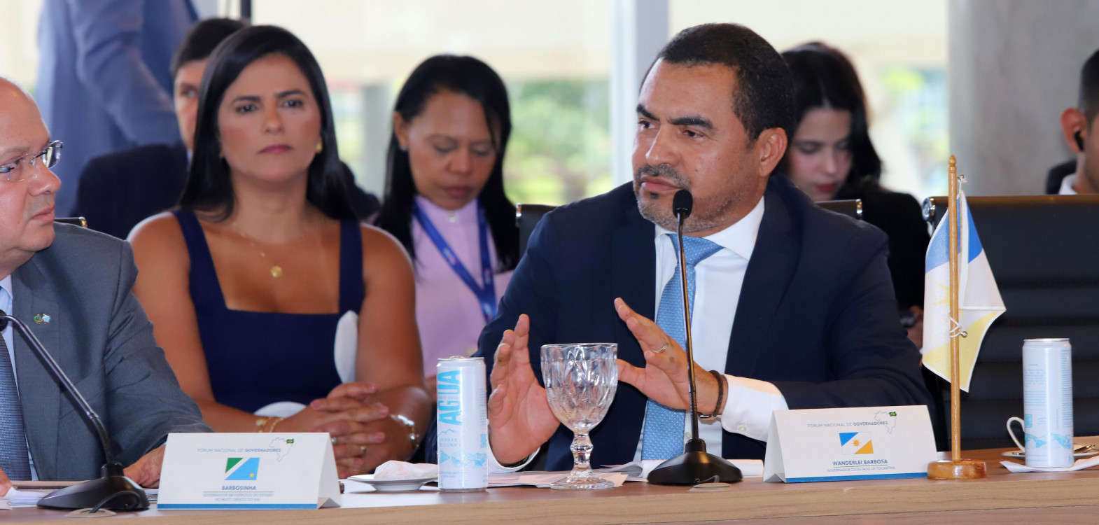 Governador Wanderlei Barbosa ressaltou a importância do momento, que antecede a COP30, destacando as ações do Tocantins na contribuição para amenizar os impactos ambientais