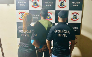 Polícia Civil do Tocantins prende suspeito de tentativa de homicídio em Pau D’Arco