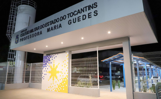 Com investimento de mais de R$ 2,3 milhões, governador Wanderlei Barbosa entrega reforma e ampliação do Colégio Militar de Palmeirópolis 