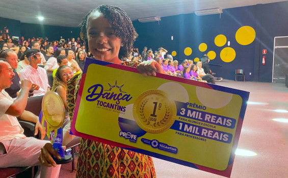 Final do concurso Dança Tocantins anima público em Palmas com apresentação de mais de 40 estudantes da rede pública estadual