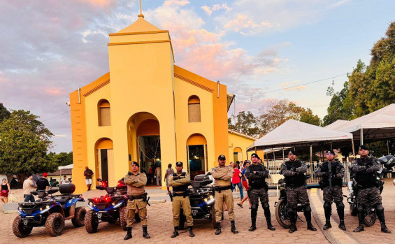 Com ações preventivas e reforço policial, PMTO garante segurança de cerca de 140 mil romeiros e turistas durante Festejos do Senhor do Bonfim 