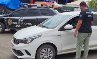 Operação Shamar: Polícia Civil promove ação de conscientização sobre violência contra a mulher durante os Festejos de Nossa Senhora da Abadia, em Taguatinga