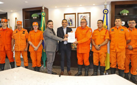 Governador Wanderlei Barbosa firma contrato de cerca de R$ 45 milhões com BNDES para fortalecer o combate às queimadas
