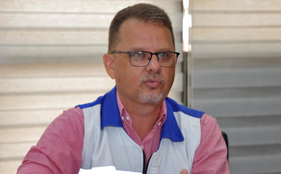 Presidente da Ageto, Márcio Pinheiro, ressalta que os ajustes irão assegurar a estabilidade da estrutura - Aldemar Ribeiro/Governo do Tocantins
