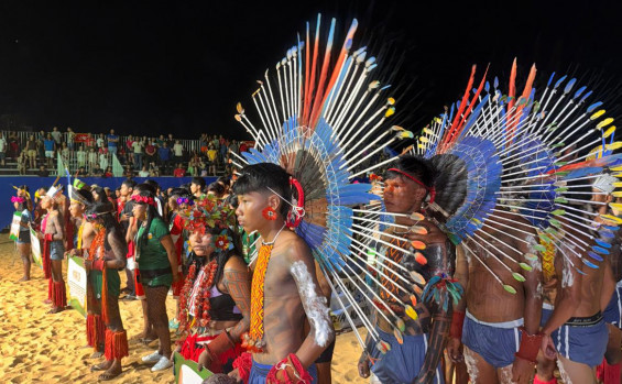 Mais de 300 estudantes-atletas participam dos Jogos Escolares Indígenas do Tocantins