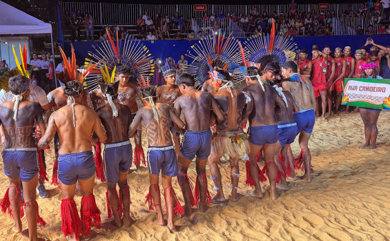 Mais de 300 estudantes-atletas participam dos Jogos Escolares Indígenas do Tocantins