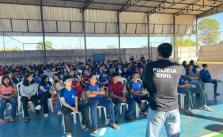 Operação Shamar: Polícia Civil leva palestras e aulas de defesa pessoal a escolas em Porto Nacional