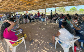 Governo do Tocantins promove ações em Goiatins para fortalecer direitos e proteção das mulheres indígenas
