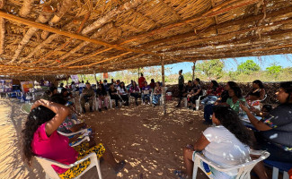SES-TO participa de ação intersetorial realizada em aldeias indígenas
