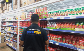 Procon encontra variação de até 140% nos preços dos produtos da cesta básica, em Paraíso do Tocantins