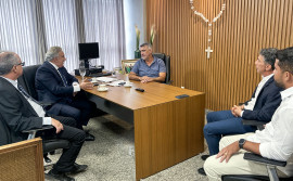 Governador em exercício Laurez Moreira reforça o alinhamento entre Executivo e Legislativo em primeira visita institucional à Aleto
