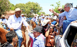 Governador em exercício Laurez Moreira participa da Cavalgada de Colinas, um dos maiores símbolos da cultura e da tradição do Tocantins

