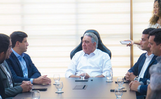 Governador em exercício Laurez Moreira recebe prefeito de Recife, João Campos, para intercâmbio federativo e troca de boas práticas em gestão pública 