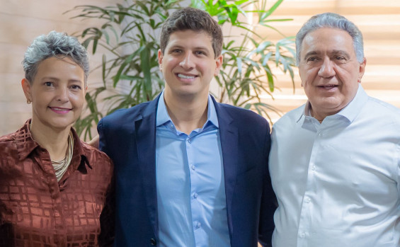 Governador em exercício Laurez Moreira recebe prefeito de Recife, João Campos, para intercâmbio federativo e troca de boas práticas em gestão pública 