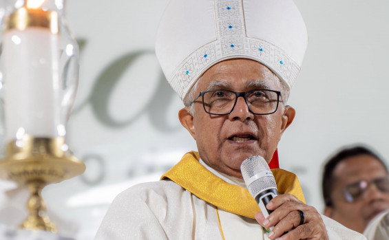 Governador em exercício Laurez Moreira participa de missa solene em Natividade na celebração da padroeira do Tocantins 
