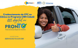 Portal de Serviços do Tocantins amplia oferta com inclusão de credenciamentos para o programa CNH Cidadã