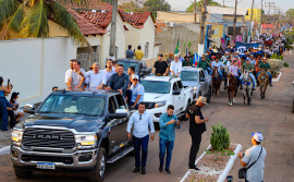 Governador Laurez Moreira participa da tradicional Cavalgada Ecológica do Cantão