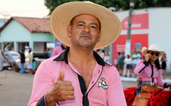 Governador Laurez Moreira participa da tradicional Cavalgada Ecológica do Cantão
