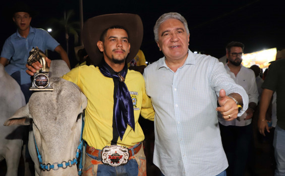 Governador Laurez Moreira participa da tradicional Cavalgada Ecológica do Cantão