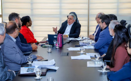 Governador Laurez Moreira  recebe equipe do Banco Mundial para avaliar avanços do Progestão no Tocantins