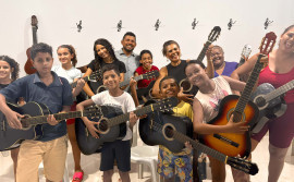 "Espaço Educador" oferece aulas gratuitas de violão em Pau D’Arco

