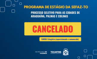 Confira o edital de cancelamento
