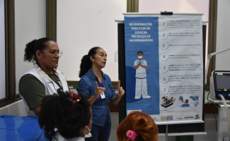 HGP orienta profissionais sobre prevenção de infecção hospitalar