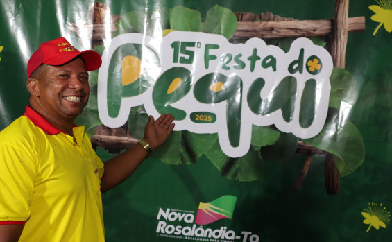 Governador Laurez Moreira prestigia Festa do Pequi e anuncia apoio à indústria de processamento do fruto em Nova Rosalândia
