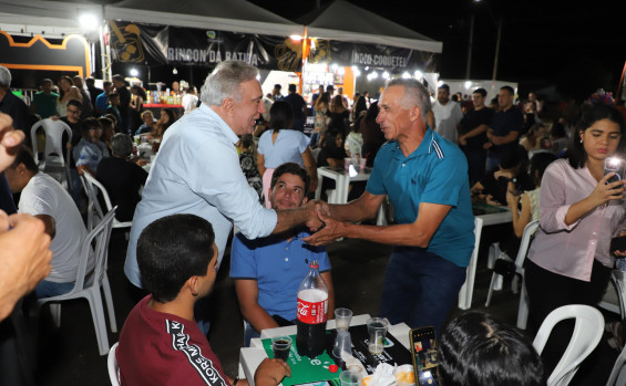 Em Paraíso, governador Laurez Moreira participa do Festival do Chambari e destaca o valor da gastronomia típica para o estado