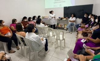 HRG promove curso mensal para gestantes e acompanhantes