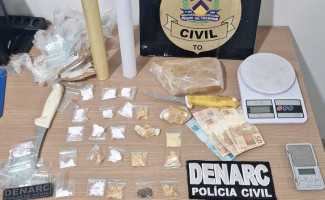 No interior do Estado, Polícia Civil prende homem por tráfico de drogas 
