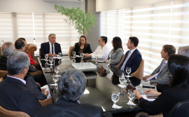 Em visita ao Tribunal de Justiça, governador Laurez Moreira apresenta metas da gestão e fortalece relação institucional entre os poderes