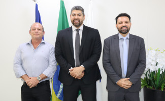 Membros da cúpula da SSP-TO e equipe técnica recepcionam novo superintendente da Polícia Científica