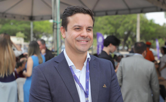 Diretor-executivo do Cetea, Leisson Pinheiro, evidenciou a dedicação da equipe em oferecer atendimento especializado e integrado para crianças com TEA e suas famílias - Adilvan Nogueira/Governo do Tocantins