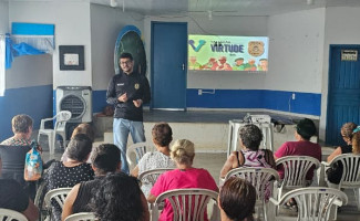Operação Virtude: em Colméia, Polícia Civil promove palestra de conscientização sobre direitos da pessoa idosa

