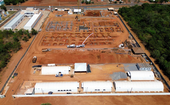 Governo do Tocantins avança na construção do hospital que vai fortalecer o cuidado à saúde de mulheres e recém-nascidos
