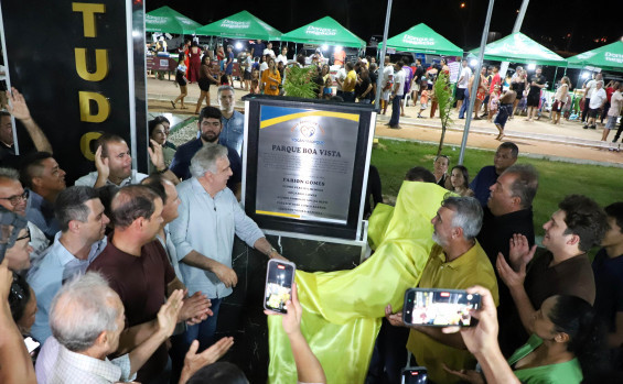 Governador Laurez Moreira vistoria obras de infraestrutura no Bico do Papagaio