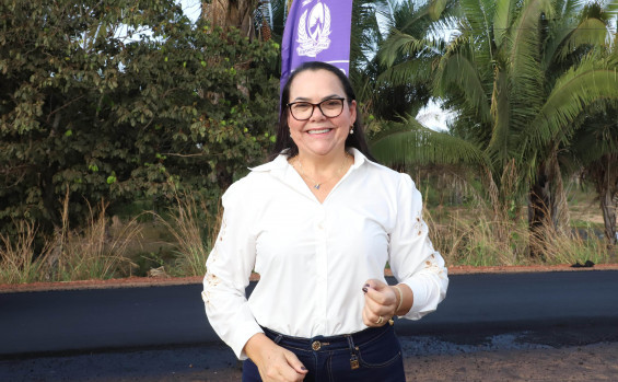 Governador Laurez Moreira vistoria obras de infraestrutura no Bico do Papagaio