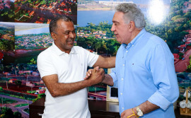 Governador Laurez Moreira anuncia R$ 2,3 milhões para Aguiarnópolis