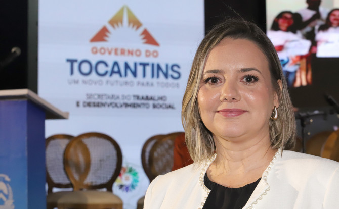 Titular da Setas, Ana Carina Souto, classificou a conferência como um marco para a assistência social no Tocantins - Márcio Vieira/Governo do Tocantins 