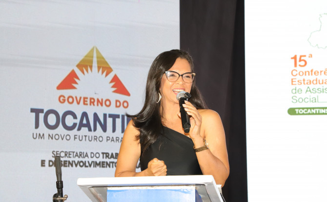 Presidente do Ceas, Nágila Práigida, ressaltou que a política de assistência social oferta serviços, programas e projetos de forma contínua para atender famílias em situação de vulnerabilidade - Márcio Vieira/Governo do Tocantins