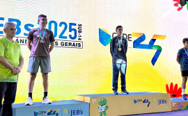 Com apoio do Governo do Tocantins, segundo bloco dos JEBs 2025 inicia com medalha de ouro no ciclismo